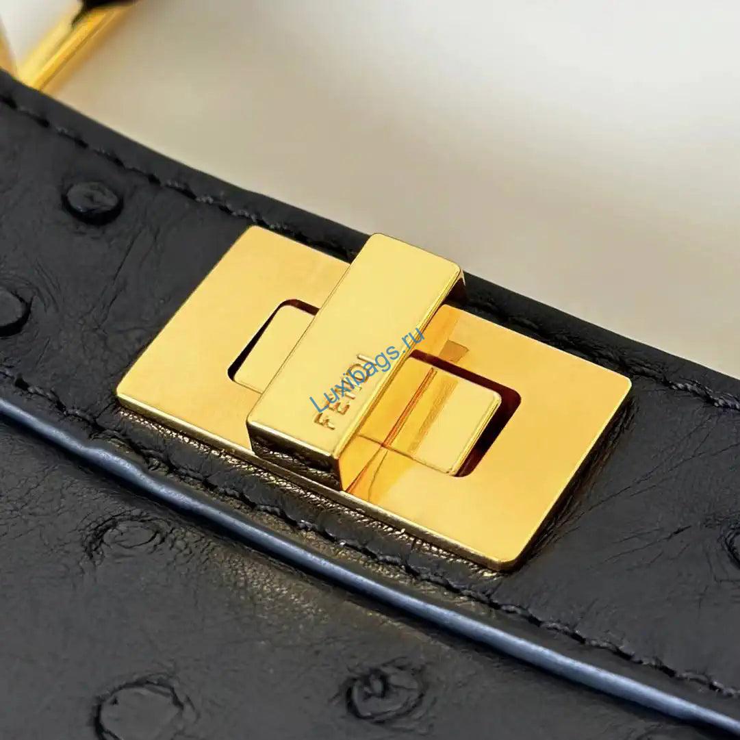 fendi 8bn335a7skf199a peekaboo iseeu petite blue ostrich leather bag 3 Fendi 8BN335A7SKF199A Peekaboo ISeeU Petite Blue ostrich leather bag | fendi 8bn335a7skf199a peekaboo iseeu petite black ostrich leather bag 04