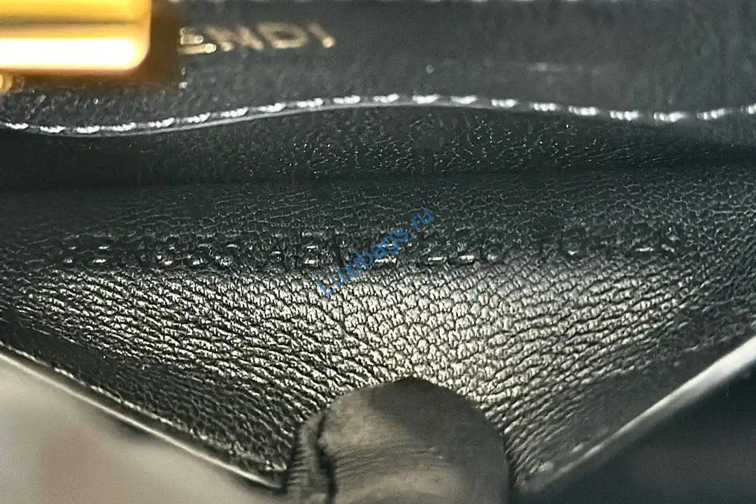 Fendi 8BN335A7SKF199A Peekaboo ISeeU Petite Blue ostrich leather bag | fendi 8bn335a7skf199a peekaboo iseeu petite black ostrich leather bag 07