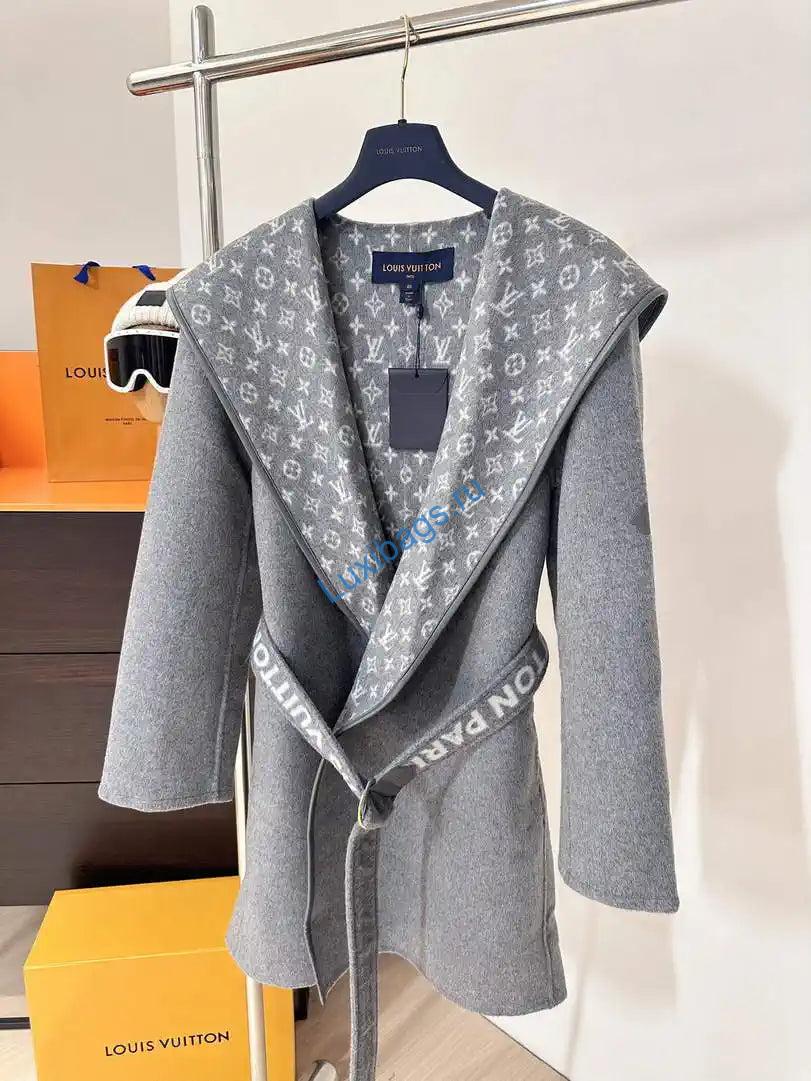 louis vuitton lv 1a4pe6 women's hooded wrap coat l55762 1 Louis Vuitton LV 1A4PE6 Women's Hooded Wrap Coat L55762 | louis vuitton lv 1a4pe6 womens hooded wrap coat l55762 02