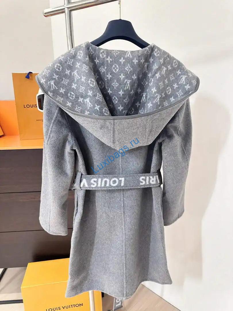 louis vuitton lv 1a4pe6 women's hooded wrap coat l55762 6 Louis Vuitton LV 1A4PE6 Women's Hooded Wrap Coat L55762 | louis vuitton lv 1a4pe6 womens hooded wrap coat l55762 07