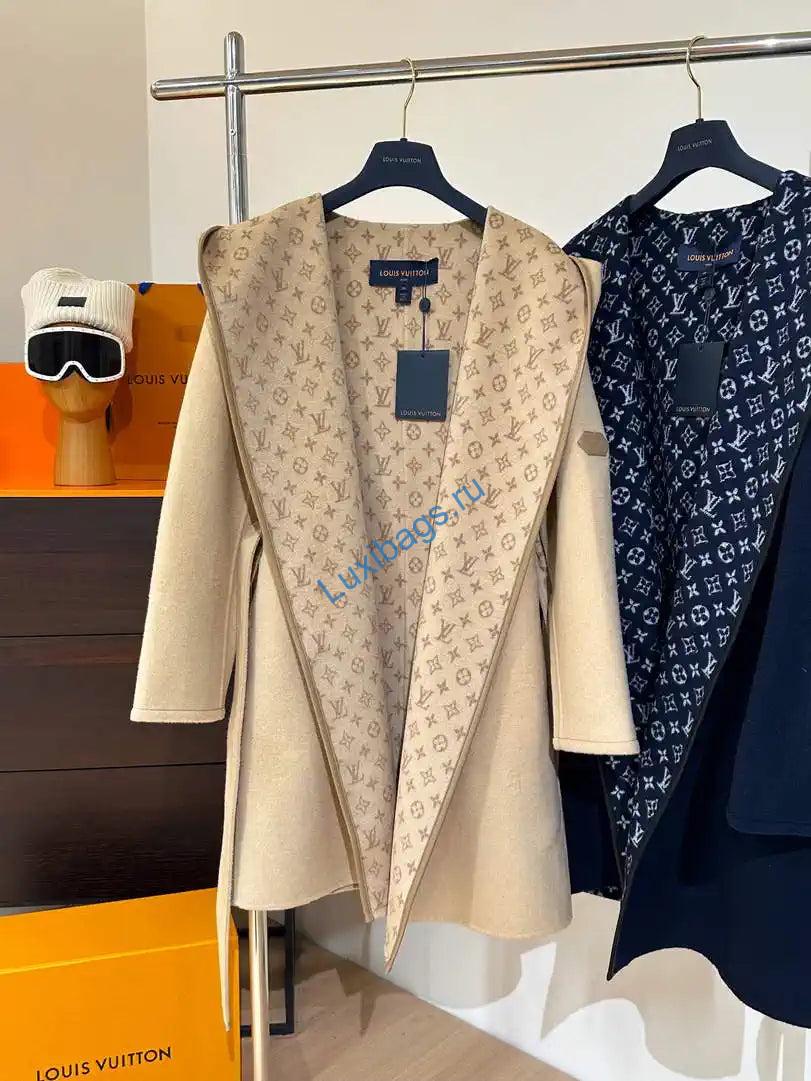 louis vuitton lv 1a4pe6 women's hooded wrap coat l55763 1 Louis Vuitton LV 1A4PE6 Women's Hooded Wrap Coat L55763 | louis vuitton lv 1a4pe6 womens hooded wrap coat l55762 13