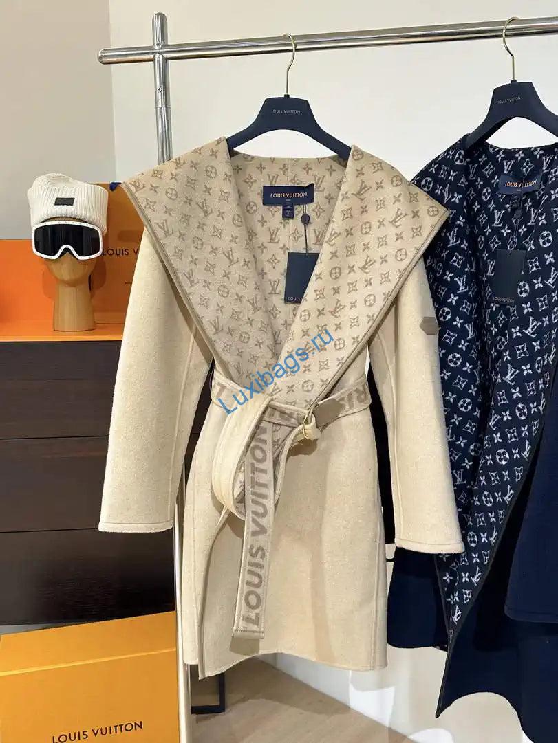 louis vuitton lv 1a4pe6 women's hooded wrap coat l55763 3 Louis Vuitton LV 1A4PE6 Women's Hooded Wrap Coat L55763 | louis vuitton lv 1a4pe6 womens hooded wrap coat l55762 15