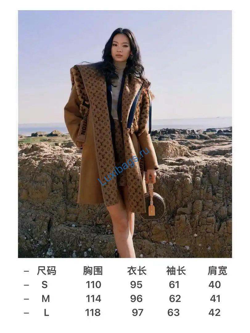 louis vuitton lv 1a4pe6 women's hooded wrap coat l55764 15 Louis Vuitton LV 1A4PE6 Women's Hooded Wrap Coat L55764 | louis vuitton lv 1a4pe6 womens hooded wrap coat l55763 061