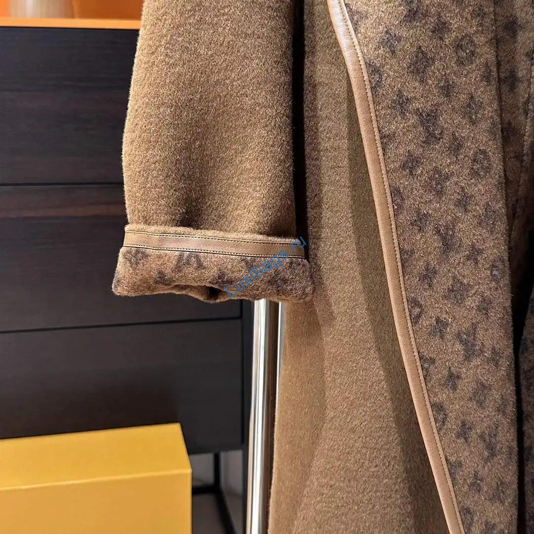 Louis Vuitton LV 1A4PE6 Women's Hooded Wrap Coat L55764 | louis vuitton lv 1a4pe6 womens hooded wrap coat l55763 09