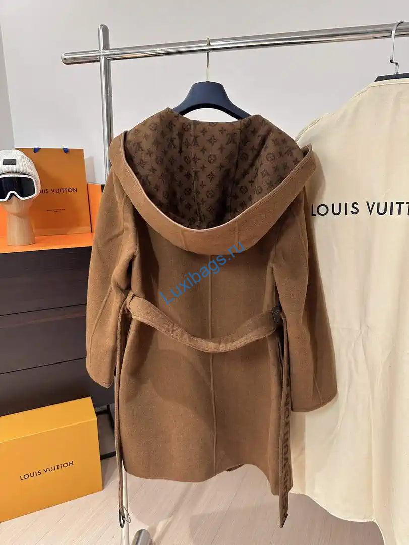 louis vuitton lv 1a4pe6 women's hooded wrap coat l55764 14 Louis Vuitton LV 1A4PE6 Women's Hooded Wrap Coat L55764 | louis vuitton lv 1a4pe6 womens hooded wrap coat l55763 15