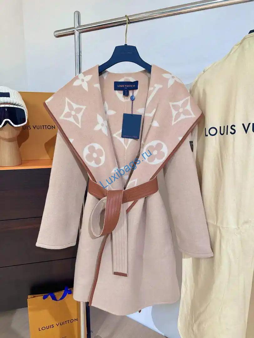 louis vuitton lv 1a4pe6 women's hooded wrap coat l55765 1 Louis Vuitton LV 1A4PE6 Women's Hooded Wrap Coat L55765 | louis vuitton lv 1a4pe6 womens hooded wrap coat l55764 02