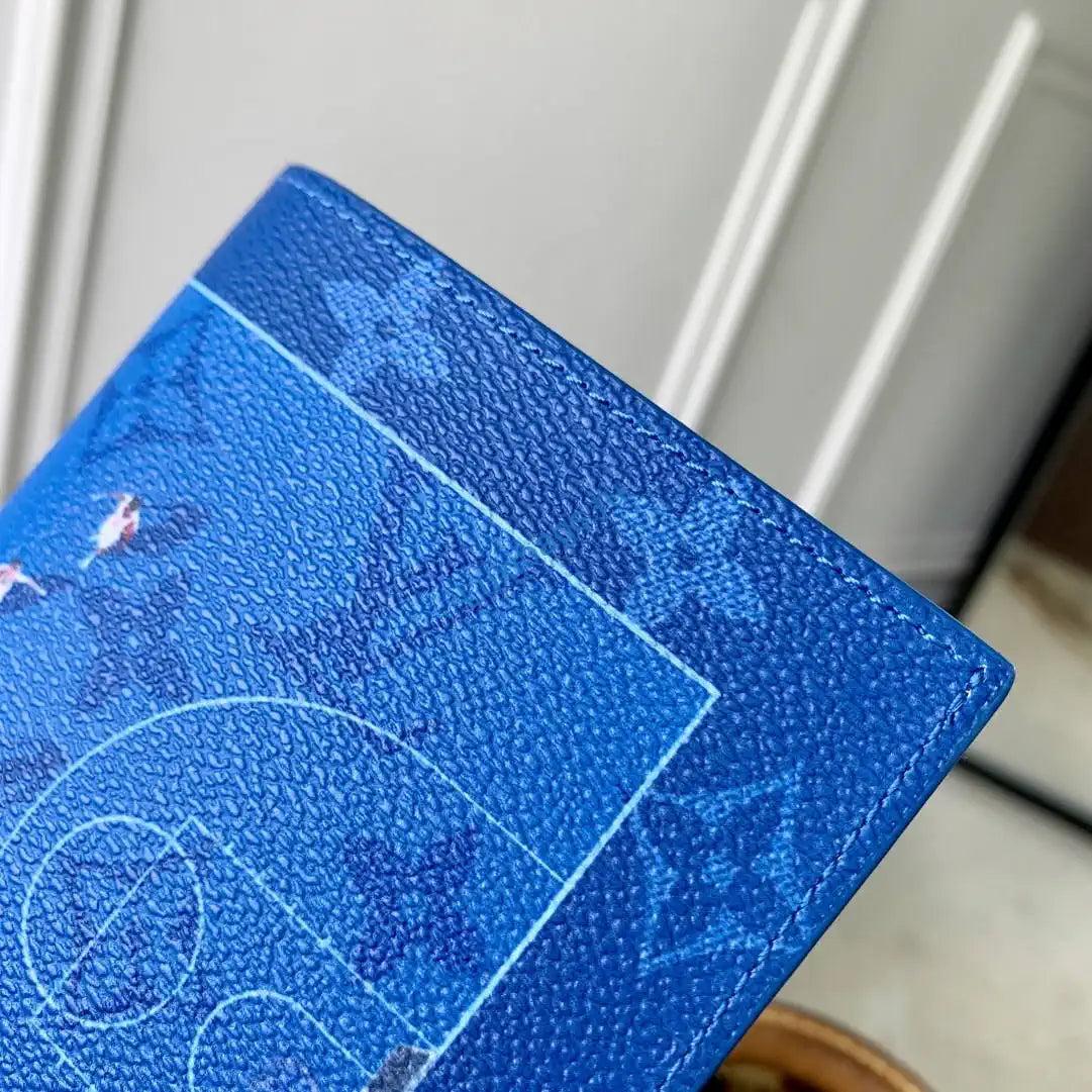 Louis Vuitton LV M14882 Passport Cover Blue | louis vuitton lv m14882 passport cover blue 04