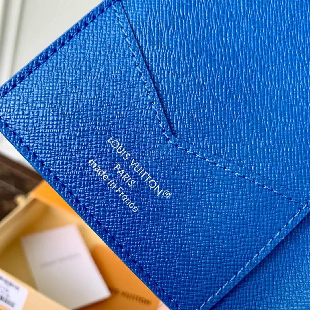 louis vuitton lv m14882 passport cover blue 7 Louis Vuitton LV M14882 Passport Cover Blue | louis vuitton lv m14882 passport cover blue 08