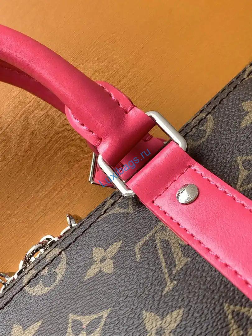 lv m13807 louis vuitton keepall bandoulière 45 pondichery pink 4 LV M13807 Louis Vuitton Keepall Bandoulière 45 Pondichery Pink | lv m13807 louis vuitton keepall bandouliere 45 pondichery pink 05