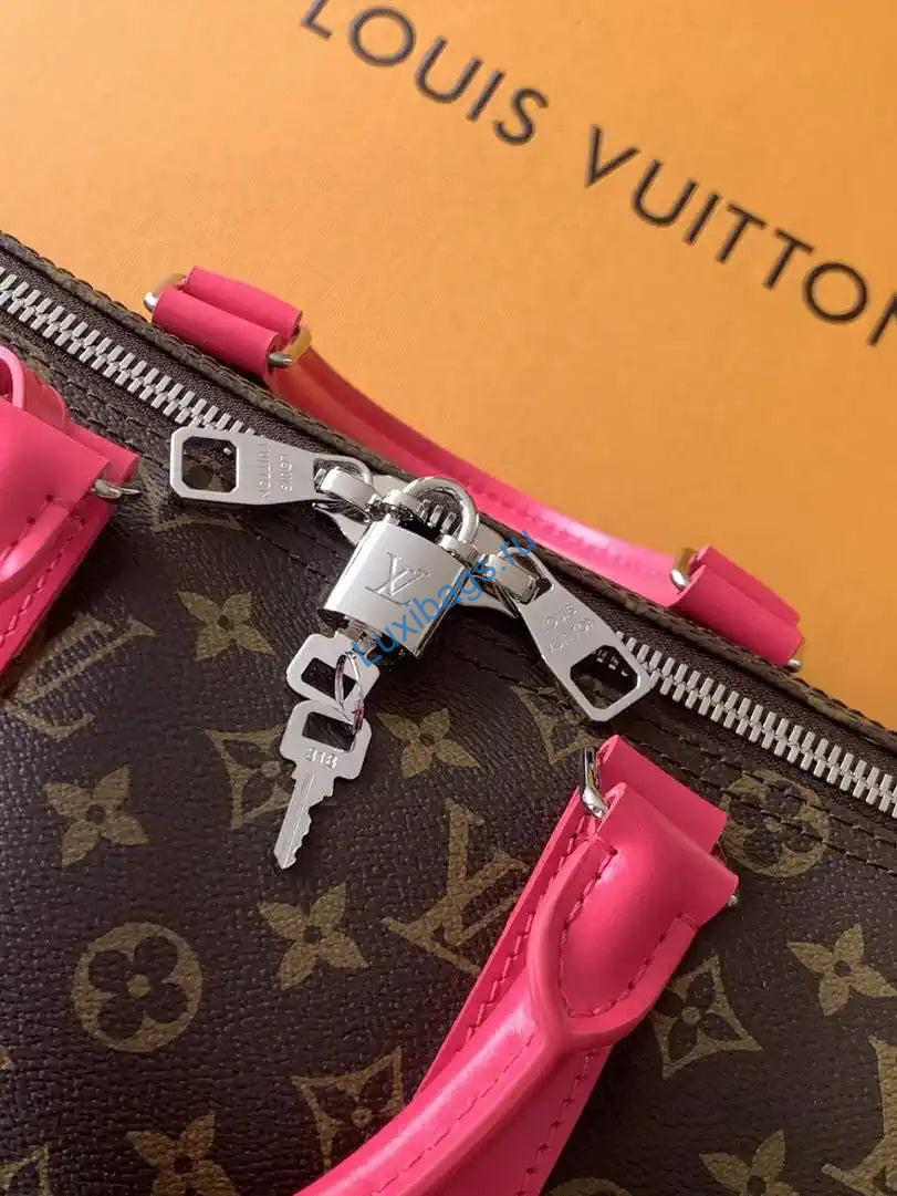 lv m13807 louis vuitton keepall bandoulière 45 pondichery pink 7 LV M13807 Louis Vuitton Keepall Bandoulière 45 Pondichery Pink | lv m13807 louis vuitton keepall bandouliere 45 pondichery pink 08
