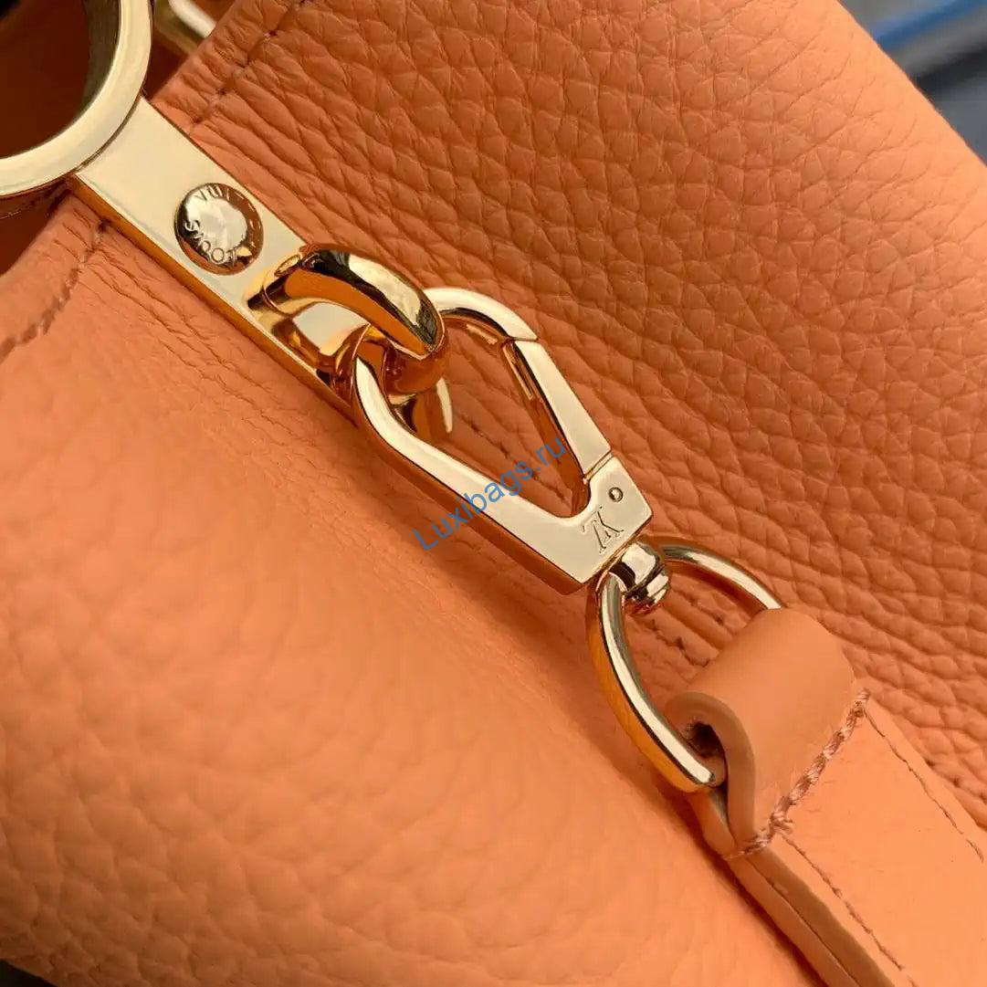 louis vuitton lv m14396 capucines bb bag khaki orange 6 Louis Vuitton LV M14396 Capucines BB Bag khaki Orange | lv m14970 louis vuitton capucines bb bag khaki orange 07