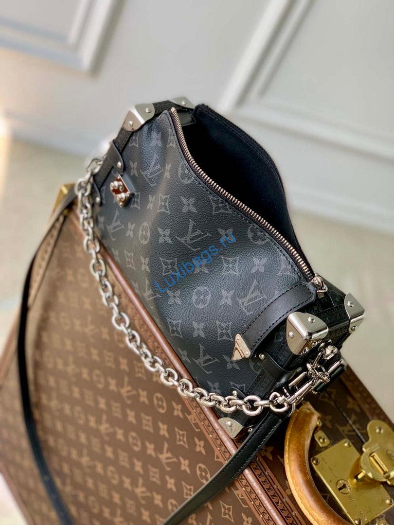 lv m26226 louis vuitton side trunk mm east west bag black 8 LV M26226 Louis Vuitton Side Trunk MM East West Bag Black | lv m26226 louis vuitton side trunk mm east west bag black 9