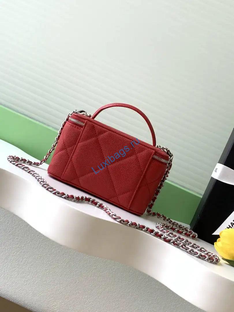 chanel ap4933 25k long vanity with chain grained shiny calfskin silver red 2 Chanel AP4933 25K Long Vanity with Chain Grained Shiny Calfskin Silver Red | chanel ap4933 25k long vanity with chain grained shiny calfskin silver red 03