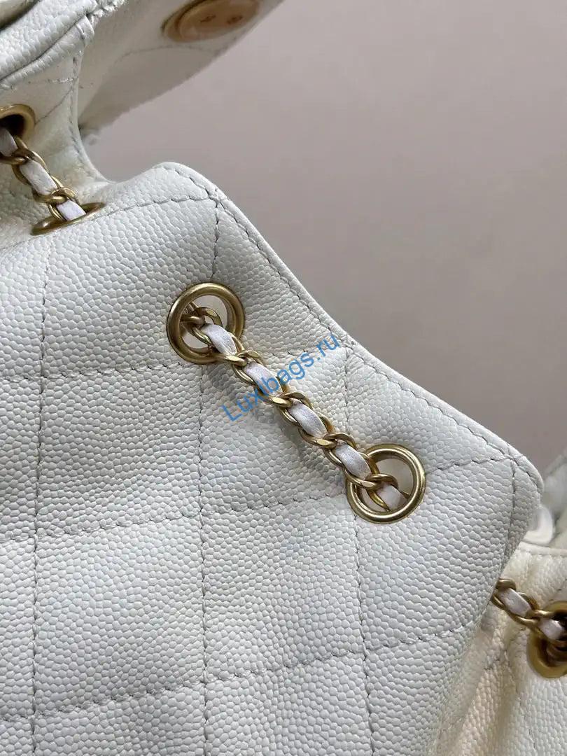 Chanel AS5631 Mini Hobo Calfskin & Gold-Tone Metal White | chanel as5631 mini hobo calfskin gold tone metal 74