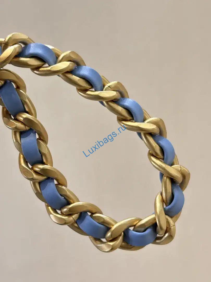 Chanel AS5631 Mini Hobo Denim Blue & Gold-Tone Metal | chanel as5631 mini hobo denim blue gold tone metal 06
