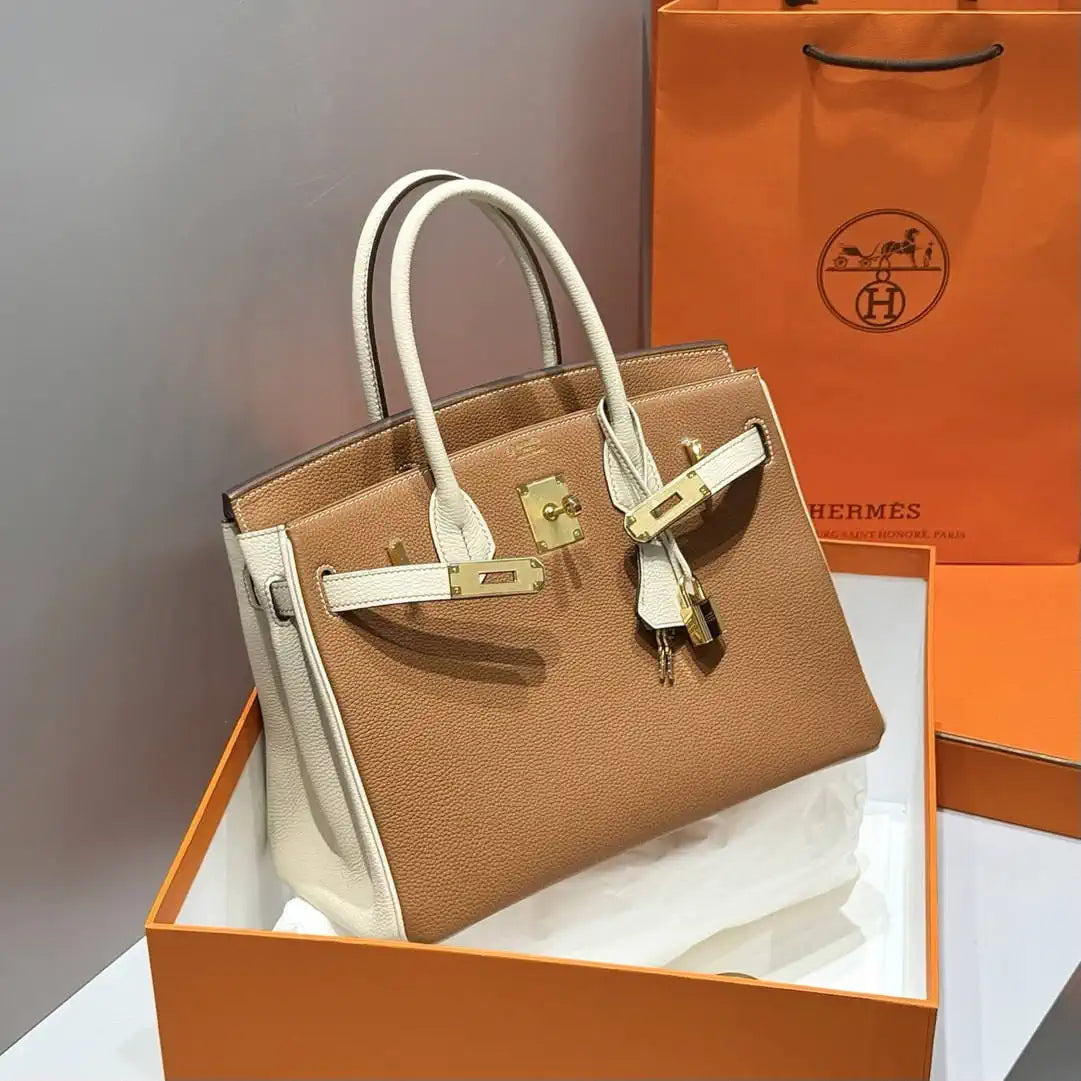 Hermes Birkin 30 Togo Leahter Bag Gold Hardware H92120 | hermes birkin 30 togo leahter bag silver hardware h92120 03