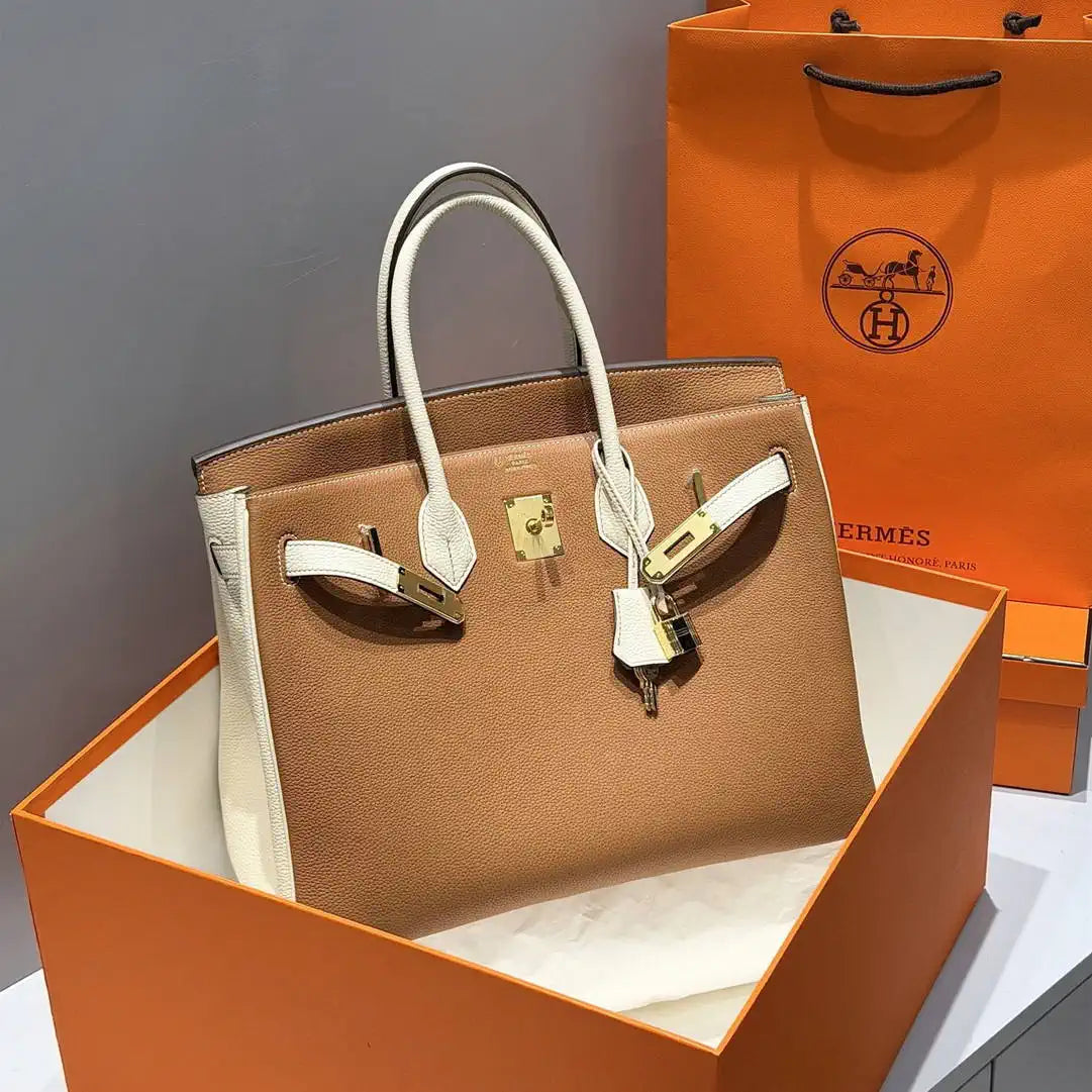Hermes Birkin 35 Togo Leahter Bag Gold Hardware H92125 | hermes birkin 35 togo leahter bag silver hardware h92125 3