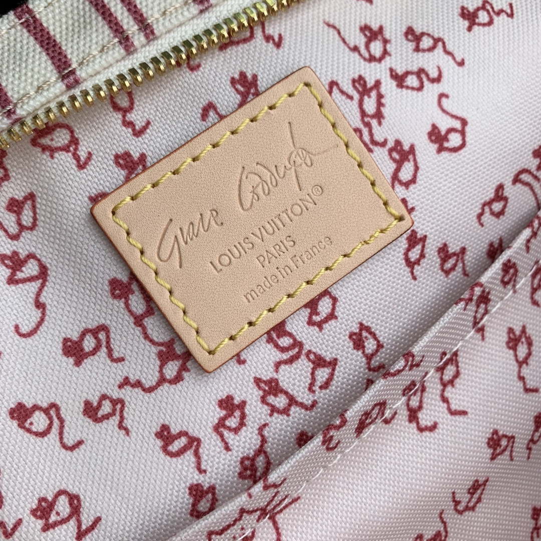 LV M15121 Louis Vuitton Carry It Bag Beige/Plum | lv m15121 louis vuitton carry it bag beige plum 8