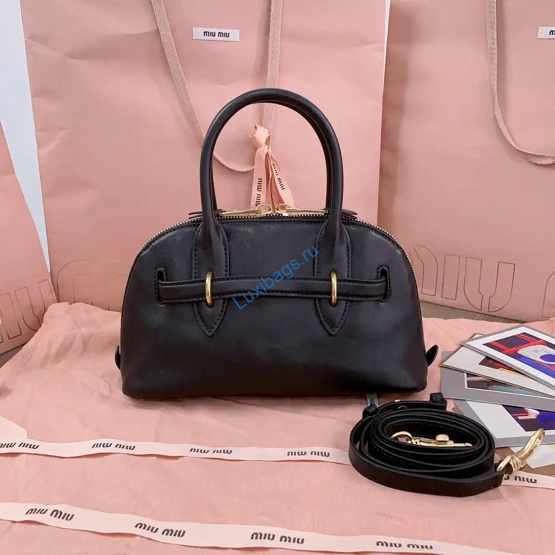 miumiu 5bb169 aventure nappa leather top-handle bag black 2 MiuMiu 5BB169 Aventure nappa leather top-handle bag Black | miumiu 5bb168 aventure nappa leather top handle bag black 03 09926fd7 4cd5 47b4 8dfb 4ecd67824424