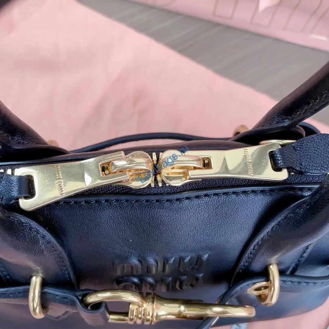 miumiu 5bb169 aventure nappa leather top-handle bag black 6 MiuMiu 5BB169 Aventure nappa leather top-handle bag Black | miumiu 5bb168 aventure nappa leather top handle bag black 07 462de7e9 d0c5 4c46 82db 7405e0e2637c