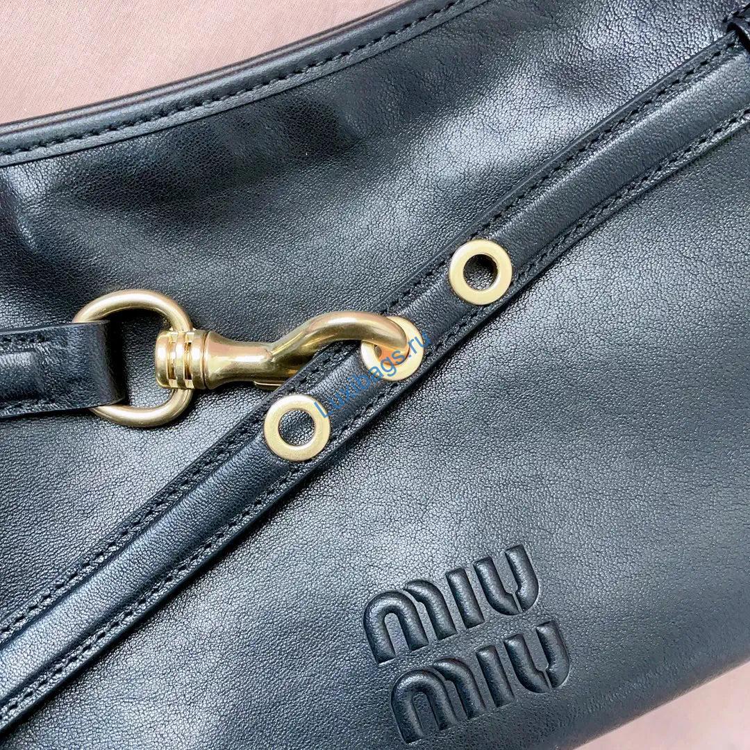 miumiu 5bc182 aventure nappa leather small bag black 6 MiuMiu 5BC182 Aventure nappa leather Small bag Black | miumiu 5bc182aventure nappa leather small bag black 07
