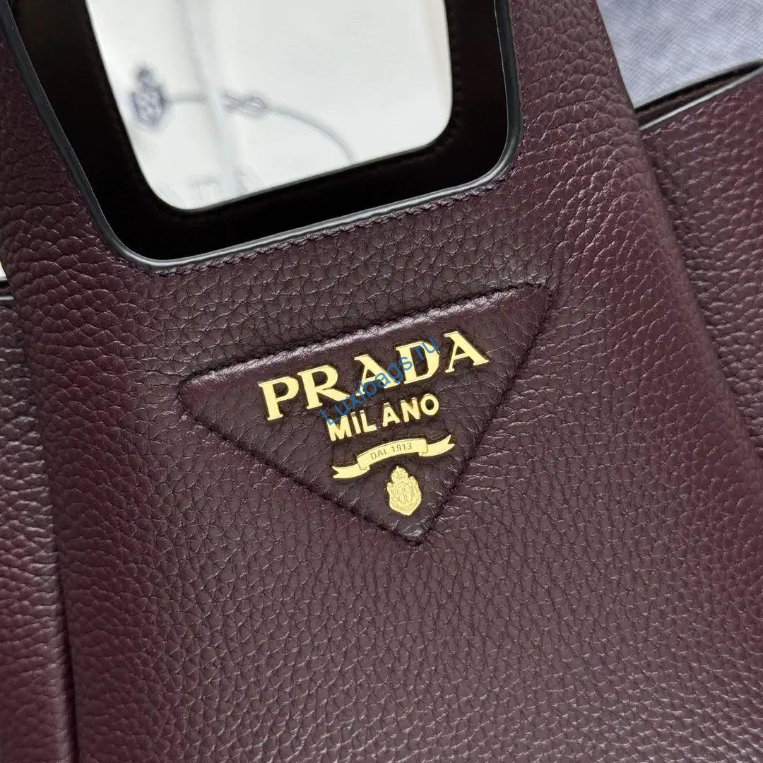 prada 1ba349 mini leather handbag wine red gold 4 Prada 1BA349 Mini leather handbag Wine red Gold | prada 1ba349 mini leather handbag 14