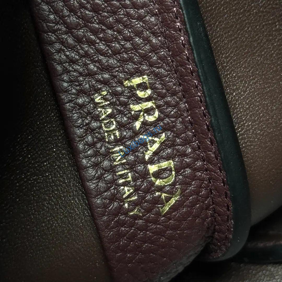 prada 1ba349 mini leather handbag wine red gold 8 Prada 1BA349 Mini leather handbag Wine red Gold | prada 1ba349 mini leather handbag 18