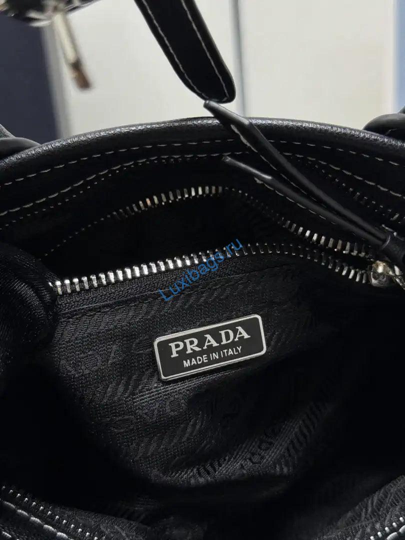 prada 1ba486 bonnie denim blue mini handbag canvas black 8 Prada 1BA486 Bonnie Denim Blue mini handbag Canvas Black | prada 1ba486 bonnie leather mini handbag 72