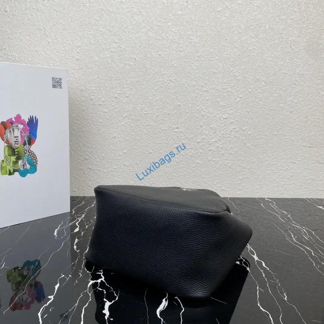 prada 1bg335 small leather tote bag black silver 4 Prada 1BG335 Small leather tote bag Black Silver | prada 1bg335 small leather tote bag 72