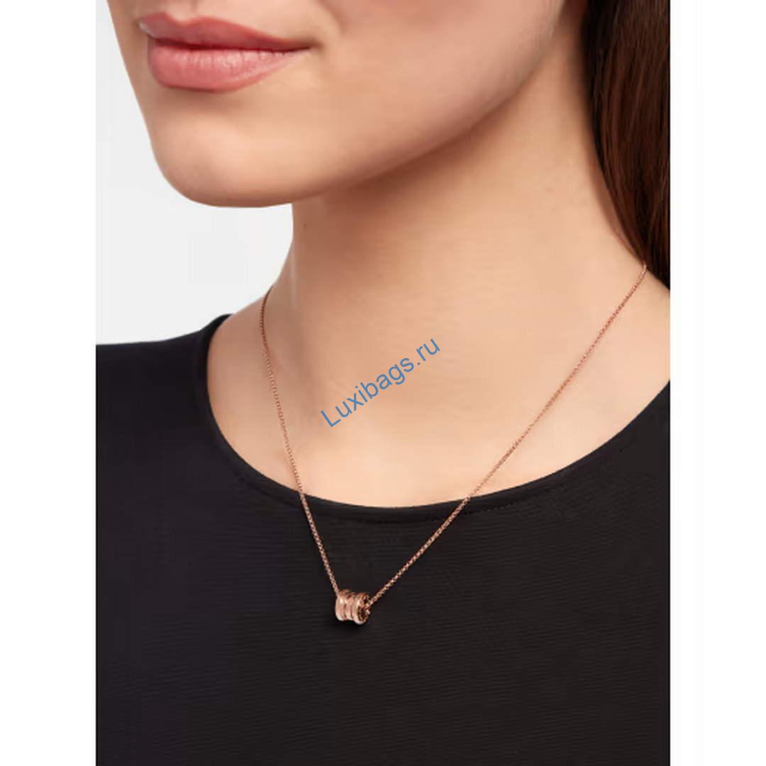 Bulgari B.zero1 necklace Rose gold 357255 | bulgari b zero1 necklace rose gold 357255 10