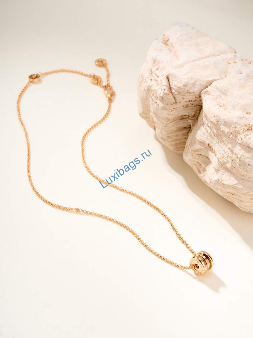 Bulgari B.zero1 necklace Rose gold 357255 | bulgari b zero1 necklace rose gold 357255 2