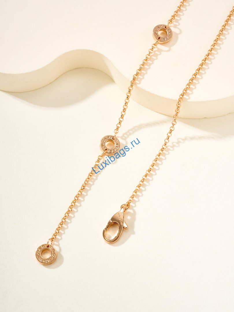 Bulgari B.zero1 necklace Rose gold 357255 | bulgari b zero1 necklace rose gold 357255 4