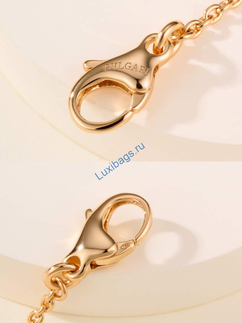 Bulgari B.zero1 series necklace Rose gold 358054 | bulgari b zero1 series necklace rose gold 358054 10