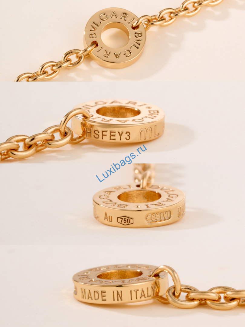 Bulgari B.zero1 series necklace Rose gold 358054 | bulgari b zero1 series necklace rose gold 358054 9