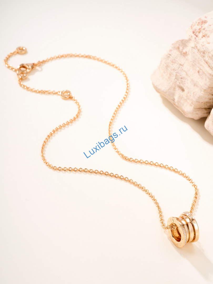 Bulgari B.zero1 series necklace Rose gold 359292 | bulgari b zero1 series necklace rose gold 359292 10 bafe1fda 4fdf 4cf3 9183 729c5cf4ab34