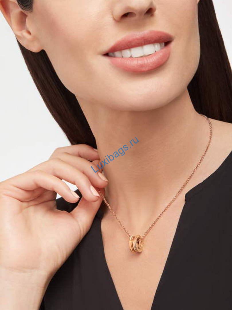 Bulgari B.zero1 series necklace Rose gold 359292 | bulgari b zero1 series necklace rose gold 359292 2 c0138226 e843 4bd9 aec5 b3fbc6fe127e