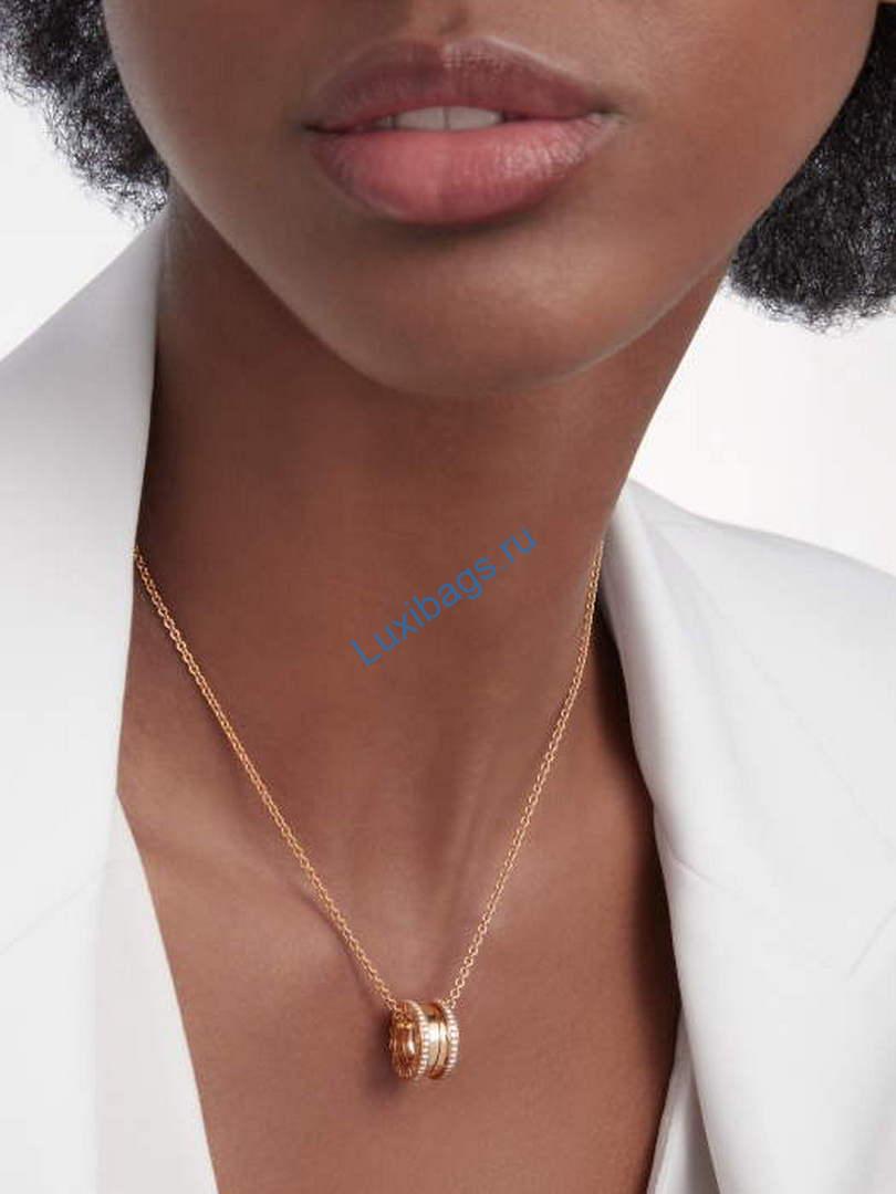 Bulgari B.zero1 series necklace Rose gold 359292 | bulgari b zero1 series necklace rose gold 359292 5 a7fd1307 b51d 4312 85f4 5aa12075028a