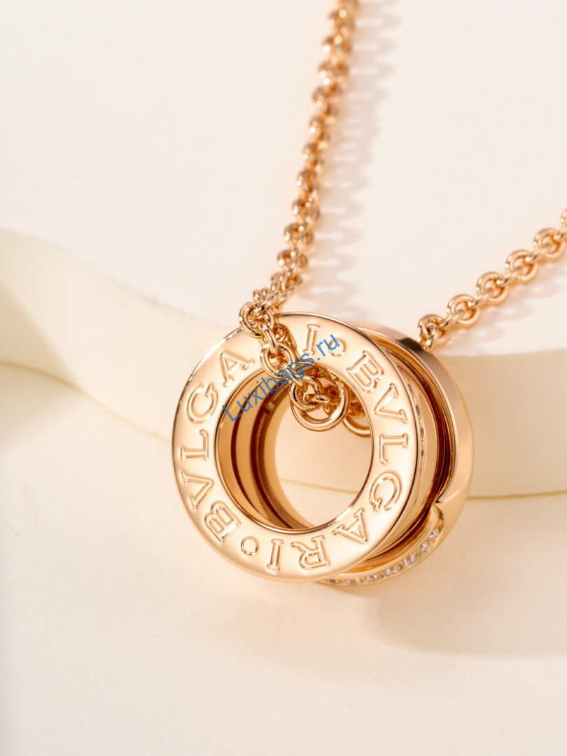 Bulgari B.zero1 series necklace Rose gold 359292 | bulgari b zero1 series necklace rose gold 359292 7 da18a01e 1ab5 48d1 bb3e 081e8df3636a
