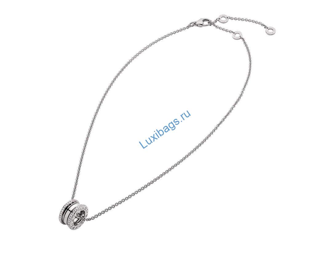 Bulgari B.zero1 series necklace White gold 350054 | bulgari b zero1 series necklace white gold 350054 11