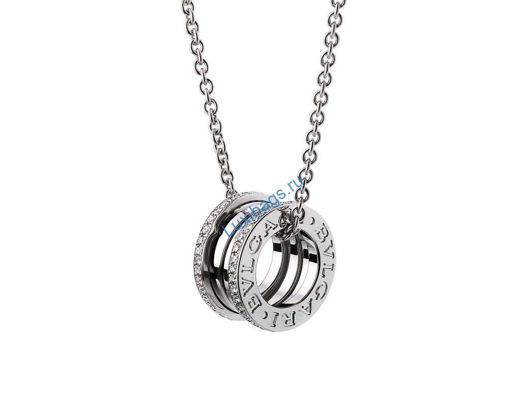 Bulgari B.zero1 series necklace White gold 350054 | bulgari b zero1 series necklace white gold 350054 12
