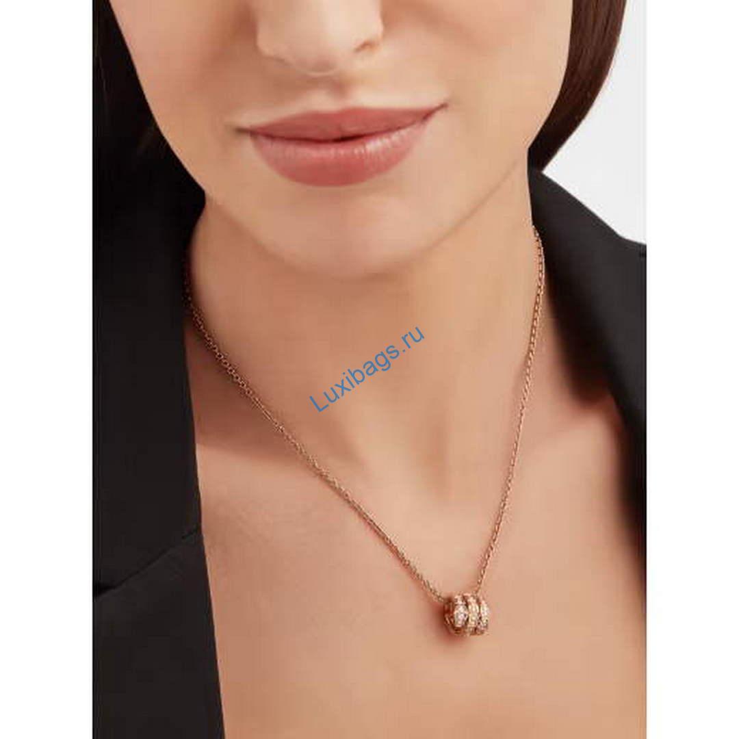 Bulgari Serpenti Viper Necklace Rose gold 357795 | bulgari serpenti viper necklace rose gold 357795 2