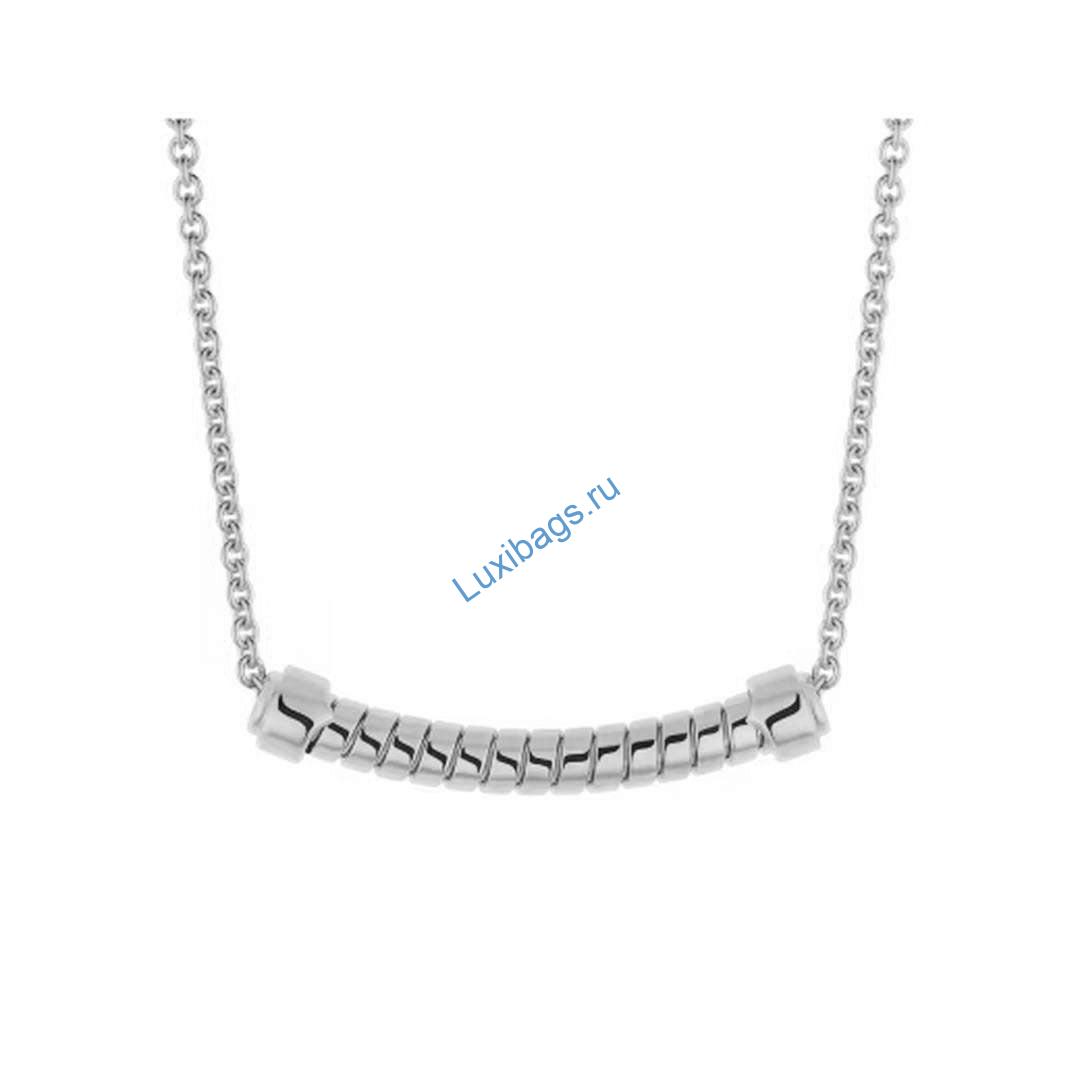 Bvlgari Tubogas necklace 361282 white Gold
