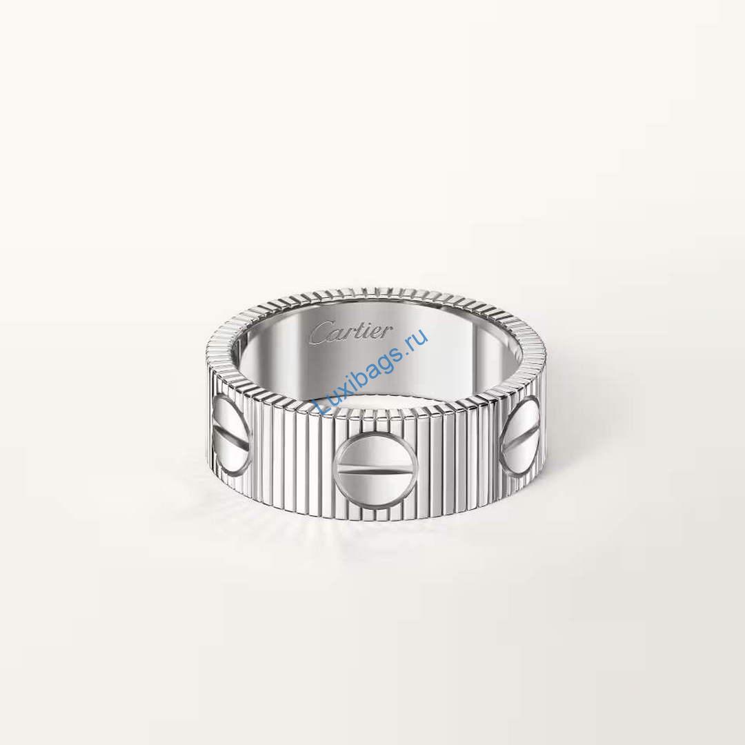 Cartier 5A LOVE Unlimited Ring B4247752 White gold | cartier 5a love unlimited ring b4247752 white gold 2