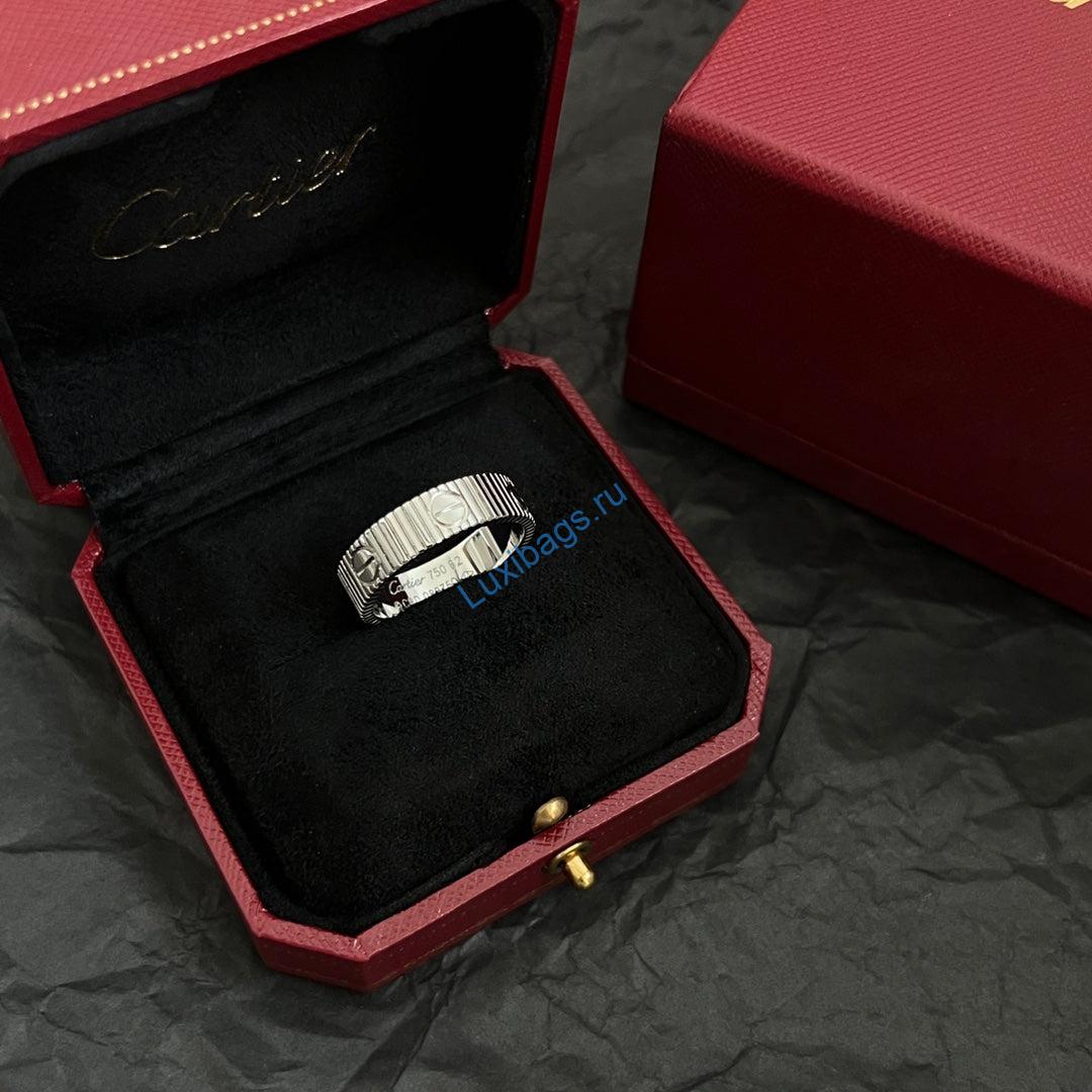 Cartier 5A LOVE Unlimited Ring B4247752 White gold | cartier 5a love unlimited ring b4247752 white gold 6