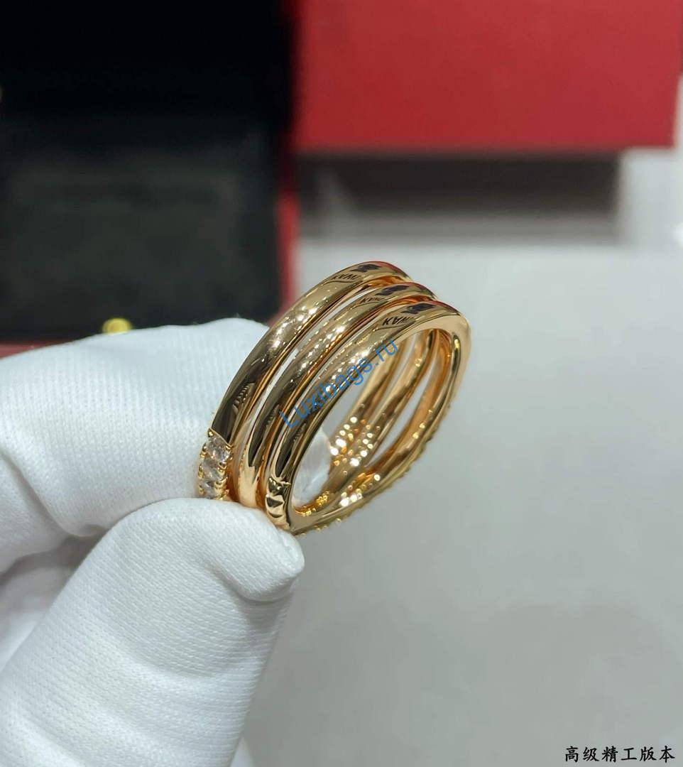 Cartier etincelle de cartier ring semi paved B4230200 Rose gold | cartier etincelle de cartier ring semi paved b4230200 rose gold 10