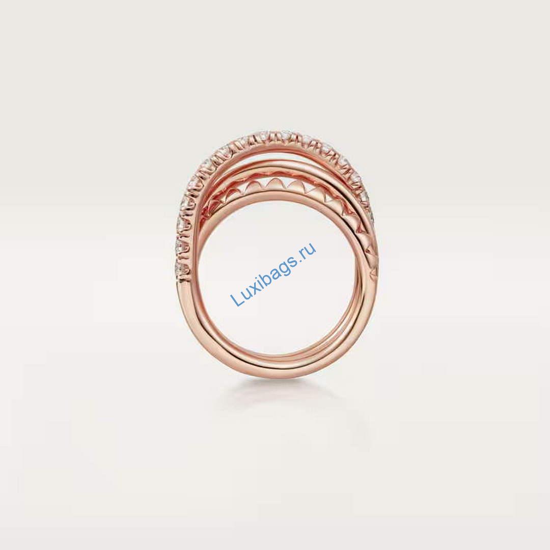 Cartier etincelle de cartier ring semi paved B4230200 Rose gold | cartier etincelle de cartier ring semi paved b4230200 rose gold 3