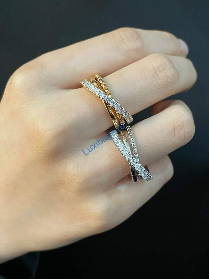 Cartier etincelle de cartier ring semi paved B4230300 White gold | cartier etincelle de cartier ring semi paved b4230300 white gold 13