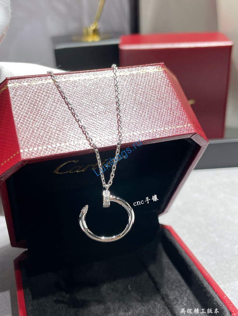 Cartier juste un clou pendant diamonds B7224891 white gold | cartier juste un clou pendant diamonds b7224891 white gold 6
