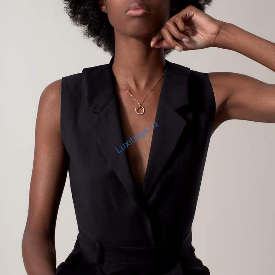 Cartier juste un clou pendant diamonds B7224893 rose gold | cartier juste un clou pendant diamonds b7224893 rose gold 2