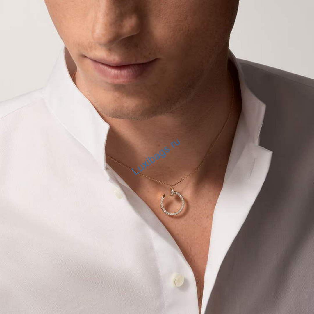 Cartier juste un clou pendant diamonds B7224893 rose gold | cartier juste un clou pendant diamonds b7224893 rose gold 4